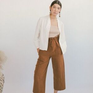 KORDAL Alva Cropped Pant in Clove